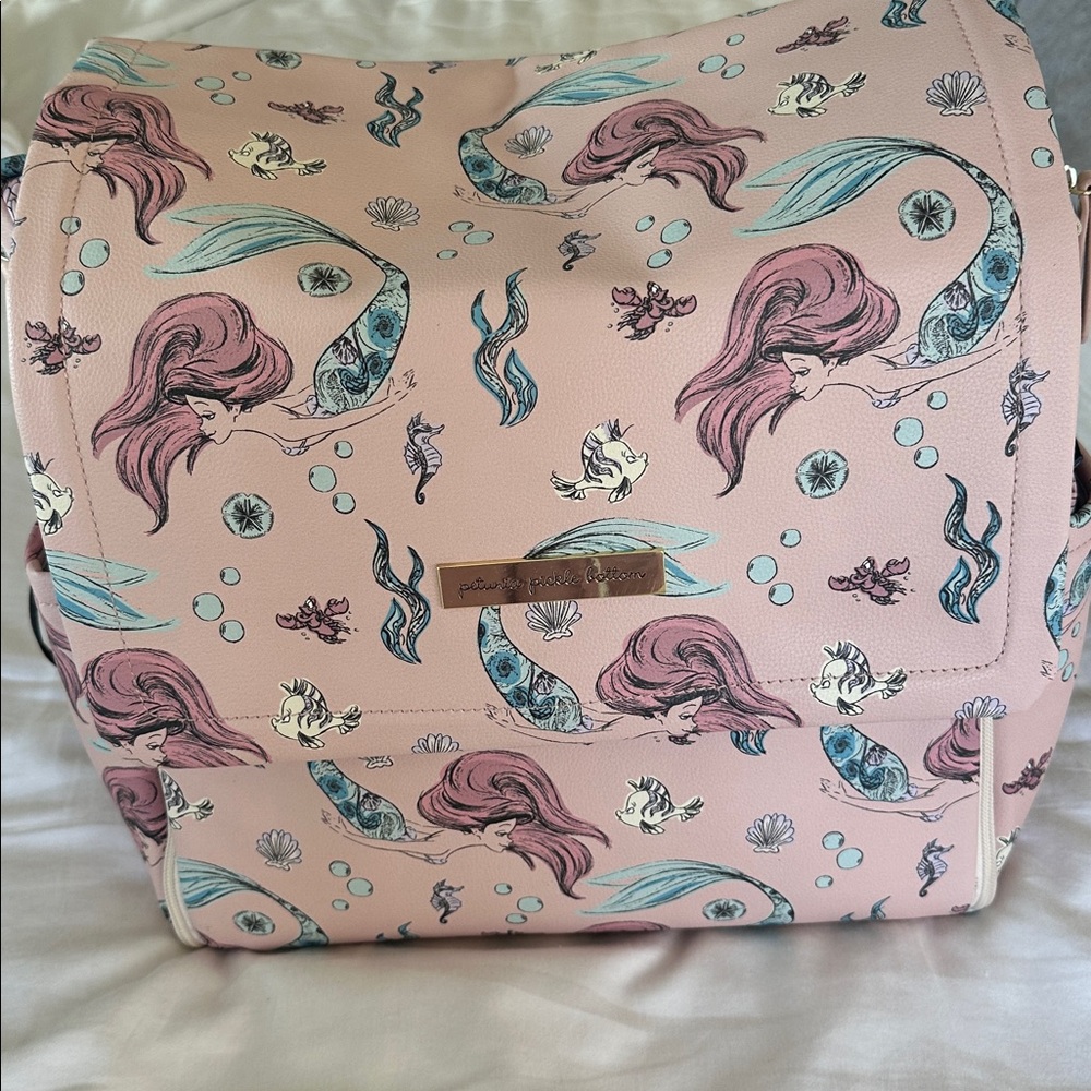 Petunia Pickle Bottom Disney Little Mermaid bag